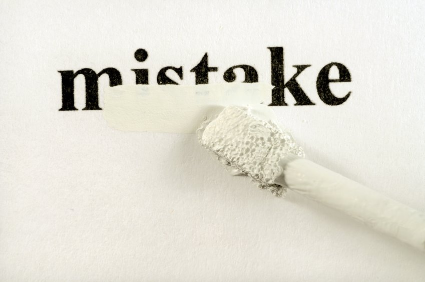 Make no mistakes!